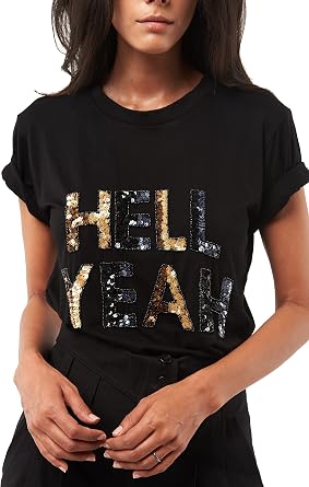 Seta Apparel Womens Hell Yeah T-Shirt