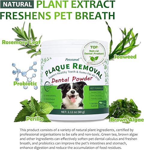 Miniatura 6 de Kit de limpieza dental profunda, toallitas de cuidado dental para limpiar la placa en la superficie de los dientes, polvo dental con probiótico para