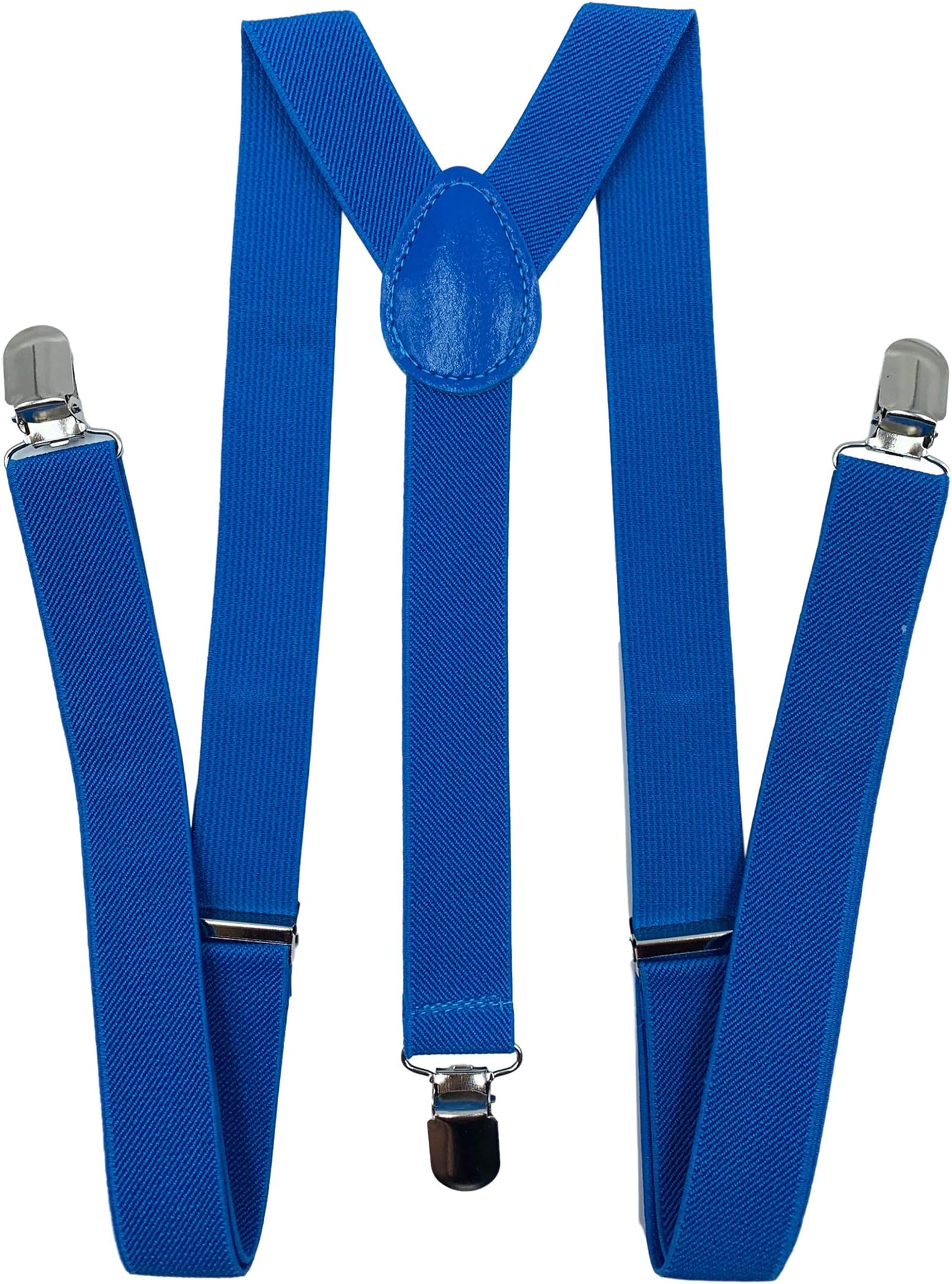 Suspenders for Women and Men | Elastic, Adjustable, Y-Back | Pant Clips, Tuxedo Braces