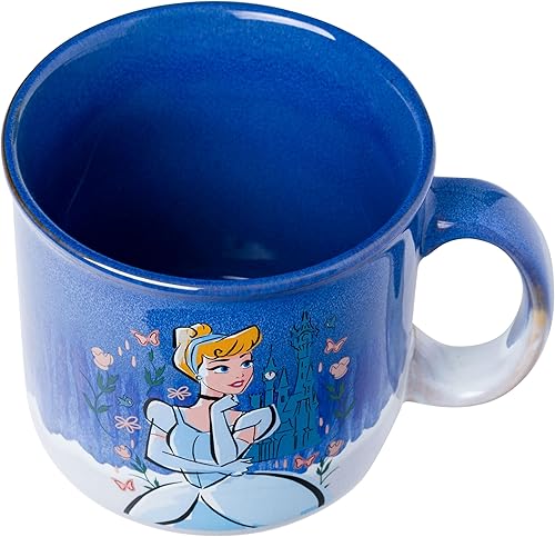 Vista 78 de Silver Buffalo Yellowstone Dutton Ranch Montana - Taza de cerámica de campamento con esmalte reactivo, 20 onzas