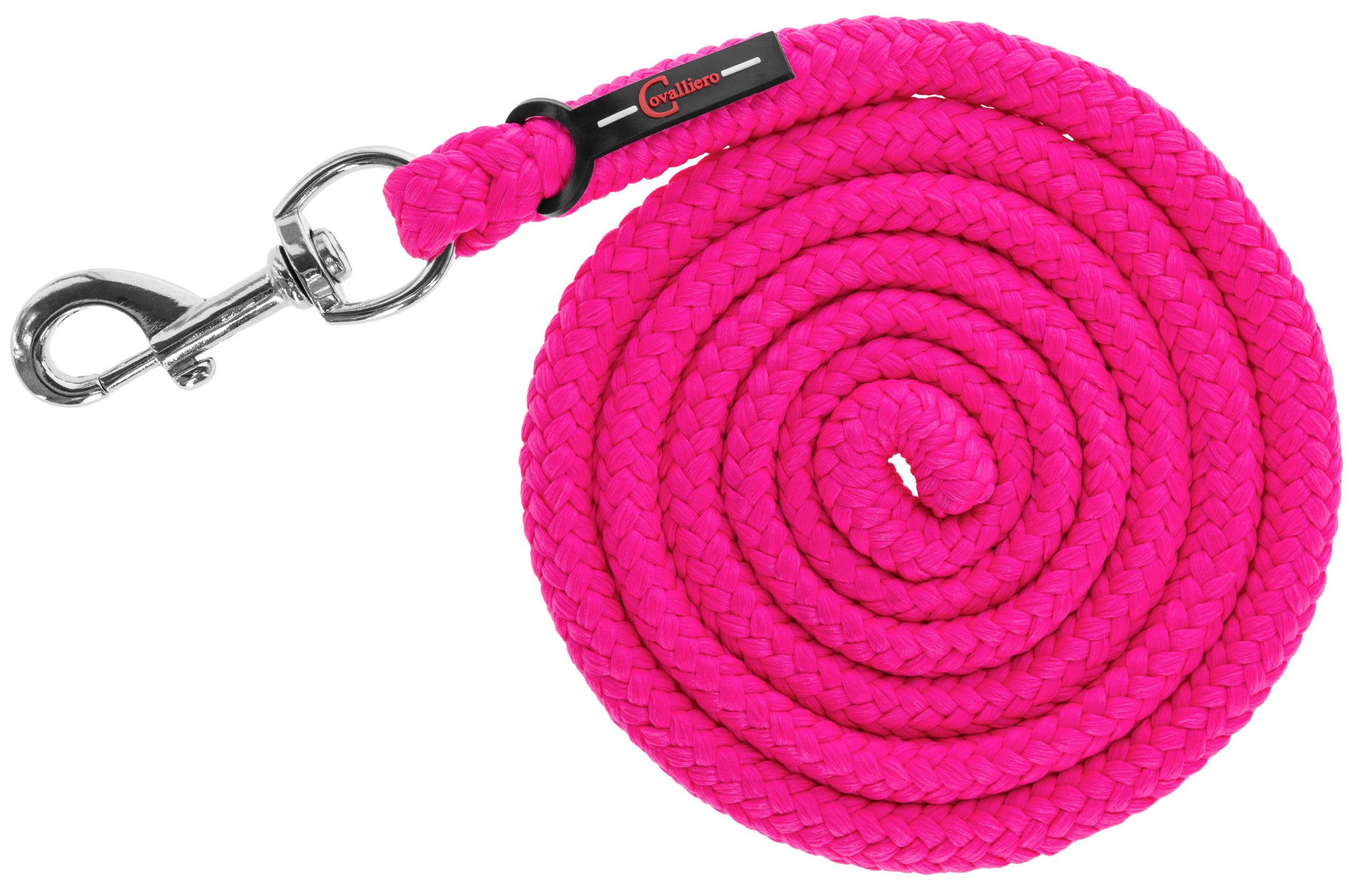 Covalliero Lead Rope Hippo Pink Carabiner Hook