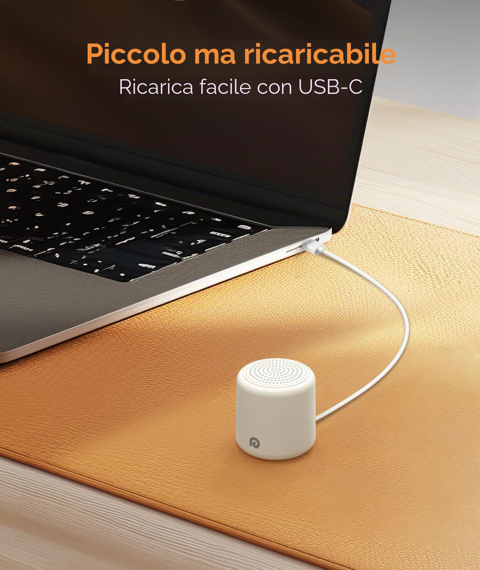 Dreamegg Pocket Sleep 1 Mini Macchina Rumore Bianco, Portatile Rumori Bianchi per Neonato Adulti con 16 Suoni Rilassanti, Suoni Bianchi per Neonati Ricaricabile, 32 Livelli Volume