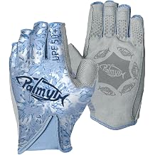 Palmyth UPF 50+ Fingerless Sun Fishing Gloves UV Protection Lightweight Water Sports Gloves for Kayaking, Paddling & Canoeing