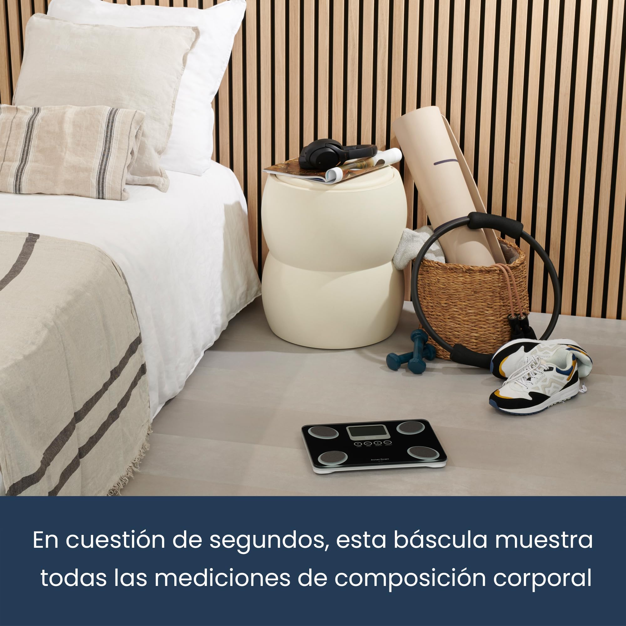 TANITA BC-731 Monitor de composición corporal, blanco