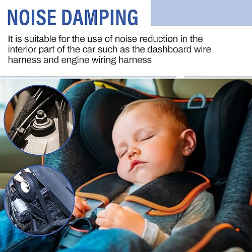 Miniatura 4 de RED WOLF Cinta de arnés de cable eléctrico de alta temperatura, cinta adhesiva de tela para arnés eléctrico de automóvil, protección de