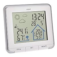 TFA Dostmann stazione meteo con sensore esterno, radiocontrollata Life