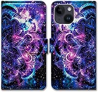 Vista 19 de Funda para iPhone 15 Plus, diseño retro de bandera estadounidense con tapa para teléfono, con ranura para tarjetas, soporte para iPhone 15 Plus