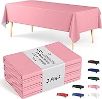 Vista 41 de Manteles de vinilo con reverso de franela, color sólido, calidad premium, impermeables.