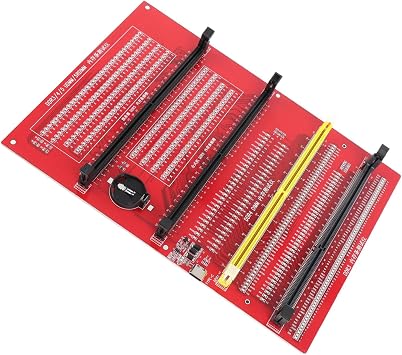 RAM Memory Tester, RAM Memory Tester Card, DDR3 DDR4 DDR5 UDMM RDIMM Diagnostic Analyzer with LED Lights, Suitable for Desktop Server, Internalmemory