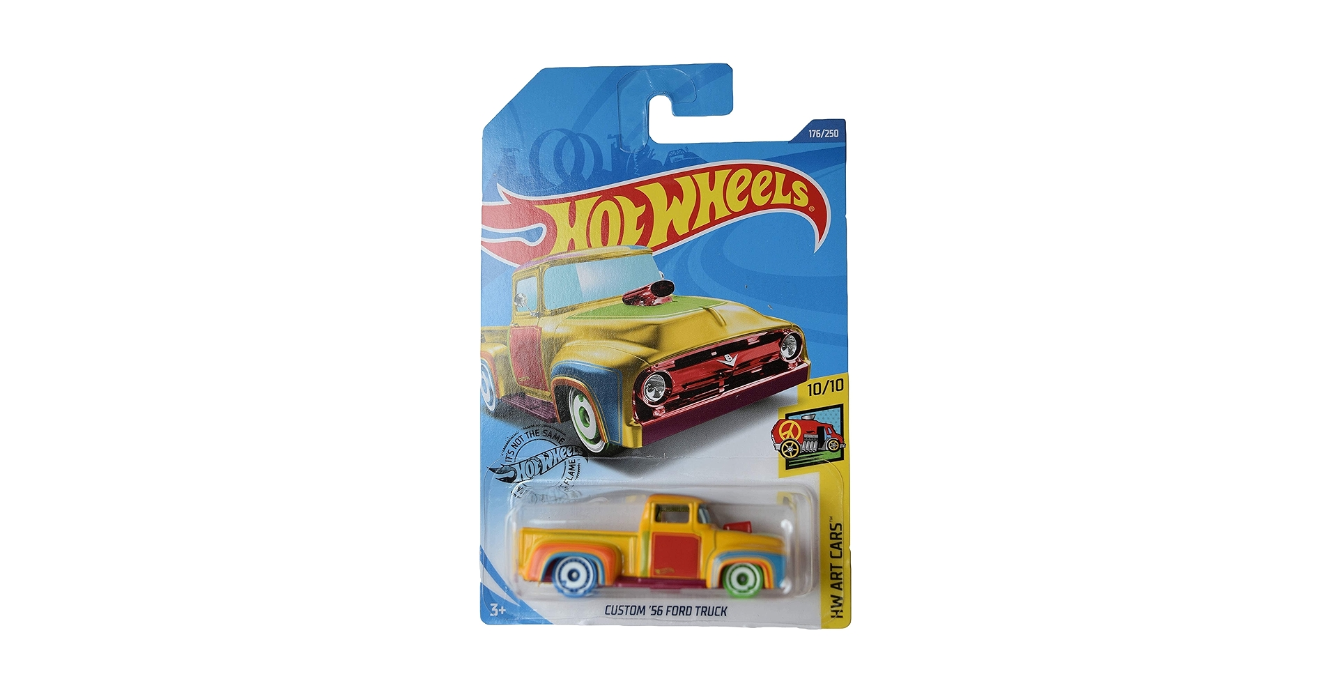 Amazon.com: Hot Wheels Custom '56 Ford Truck, Art Cars 10/10
