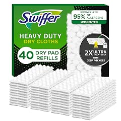 Swiffer Sweeper Heavy Duty Mop Pad Refills for Floor Mopping and Cleaning All Purpose Multi Surface Floor Cleaning