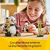 LEGO Creator 3’ في 1 الحيوانات البرية: عائلة الباندا 31165-8 سنوات وما فوق لعبة صنع مجموعة للأطفال يتحولون إلى الحيتان القاتلة أو طيور البطريق، هدية عيد ميلاد (626 قطعة)