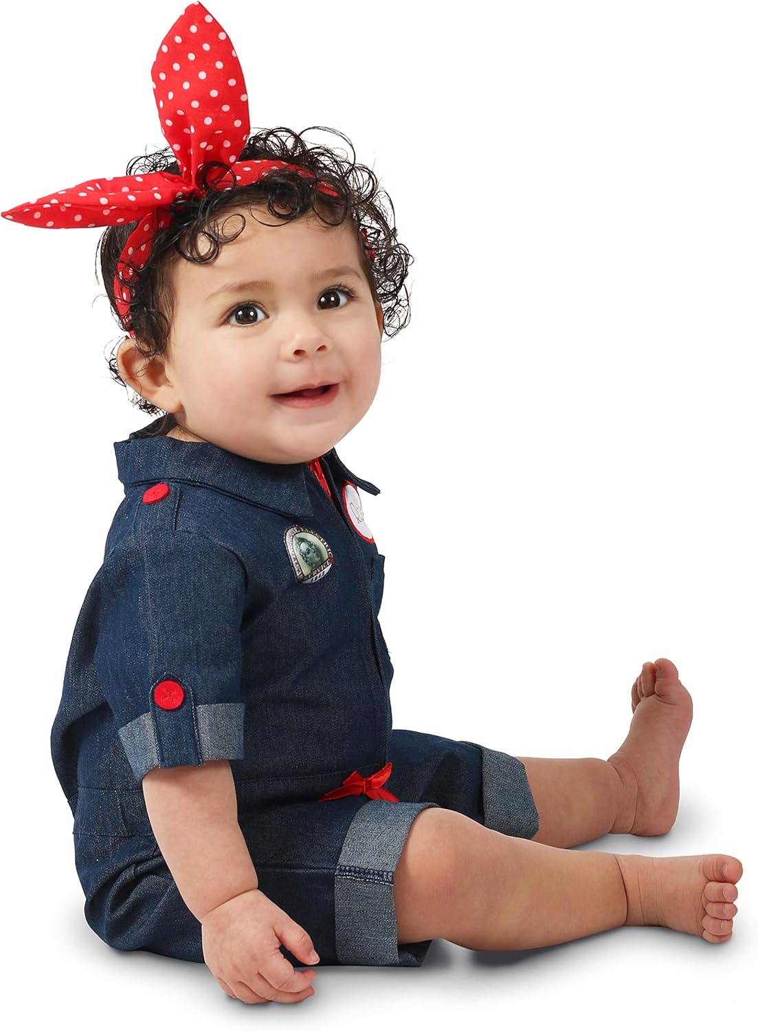 Princess Paradise Rosie The Riveter Baby/Toddler Costume