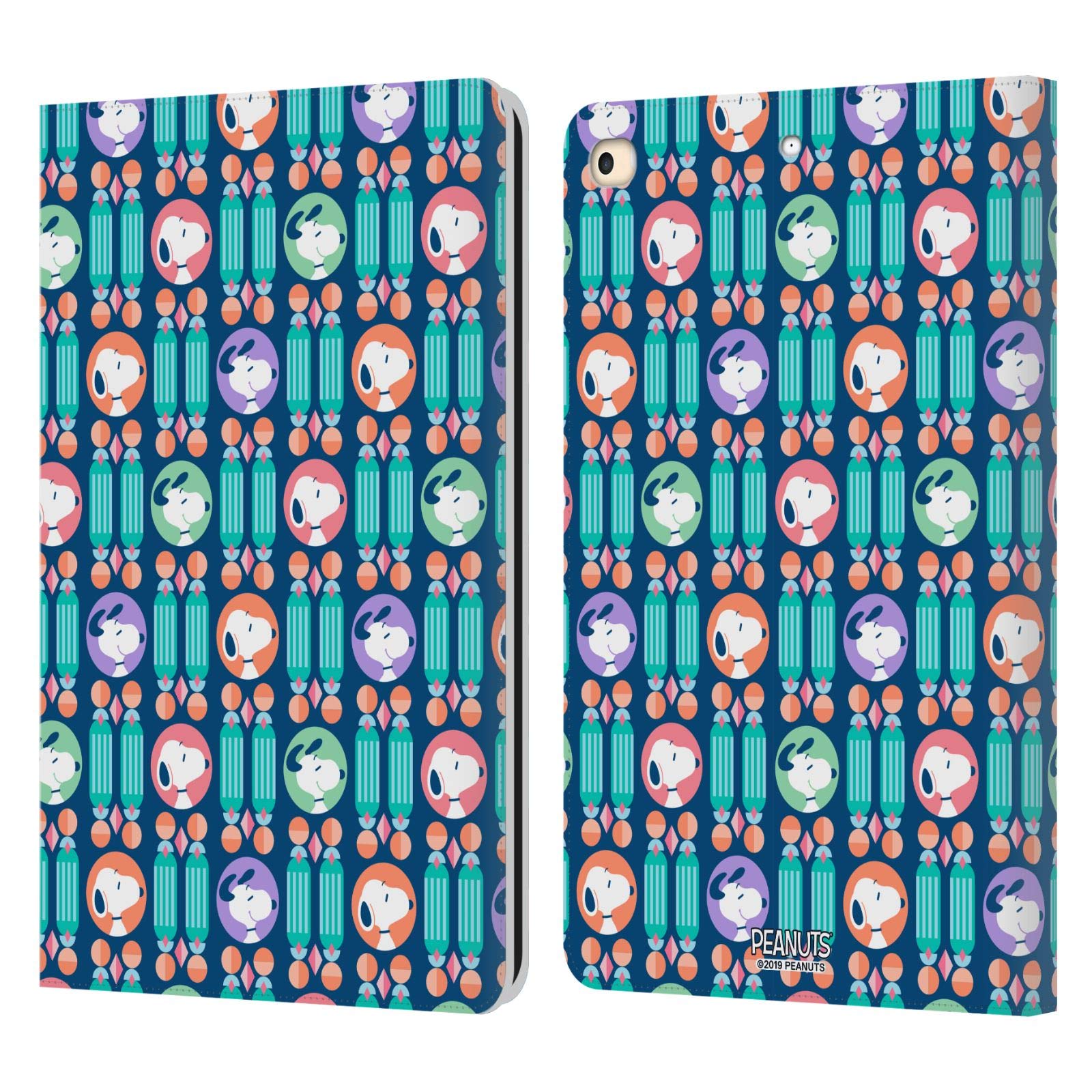 Étui Peanuts Snoopy en cuir pour iPad 9.7 2017 2018 par Head Case Designs