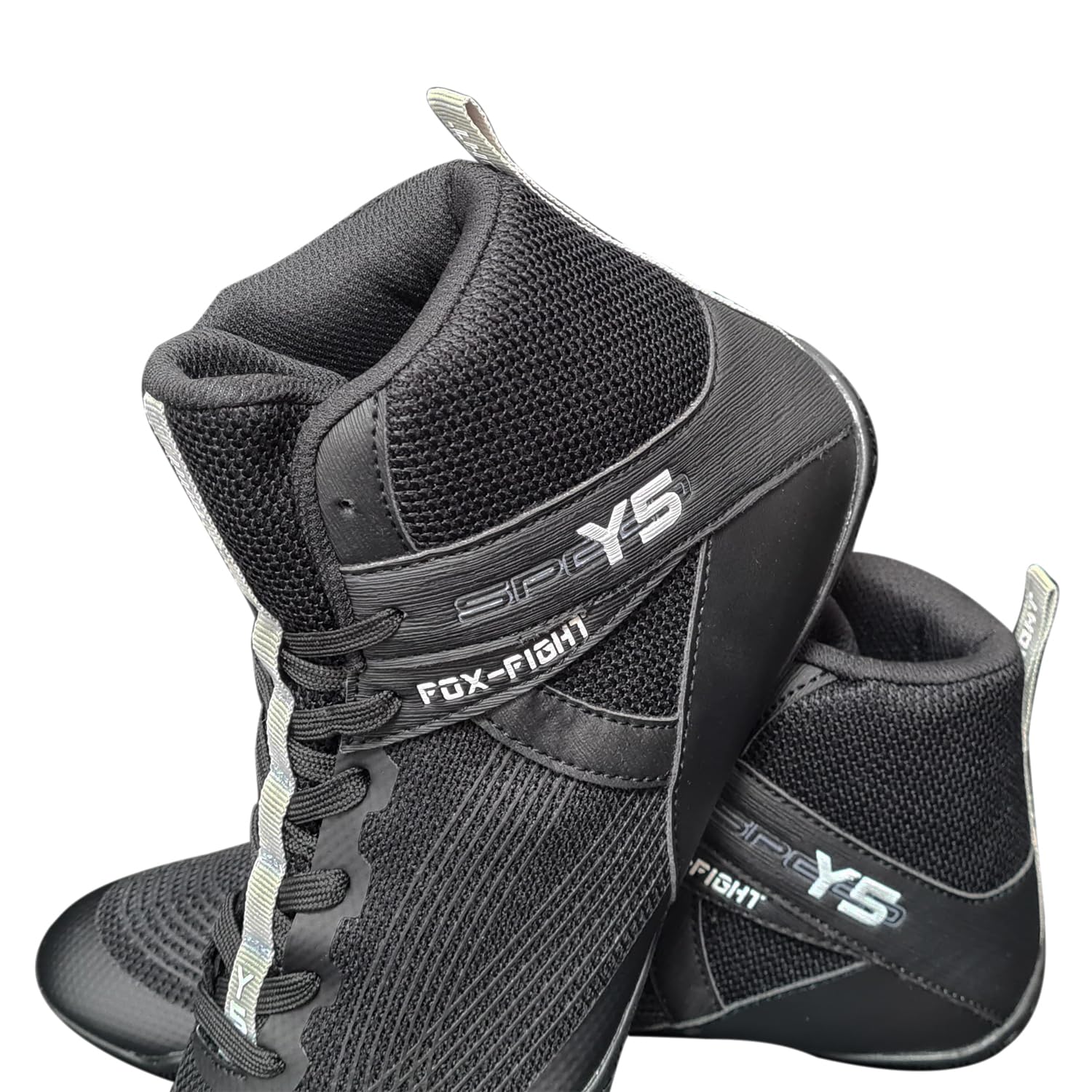 FOX-FIGHT Y5 Kampfsport Schuhe Ringer Schuhe athletik Fitnesschuhe Bodybuilding Kraftsport Box Hog