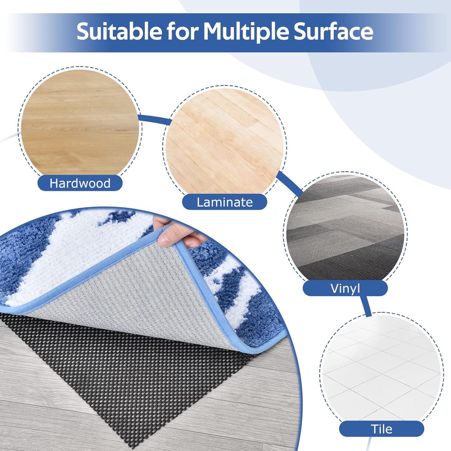 Anti-slipmat voor op dienblad Dycem (DY04TLRW