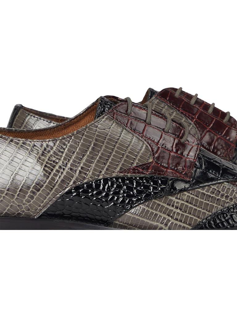 Burgundy Stacy Adams Tristano Bike Toe Lace-Up