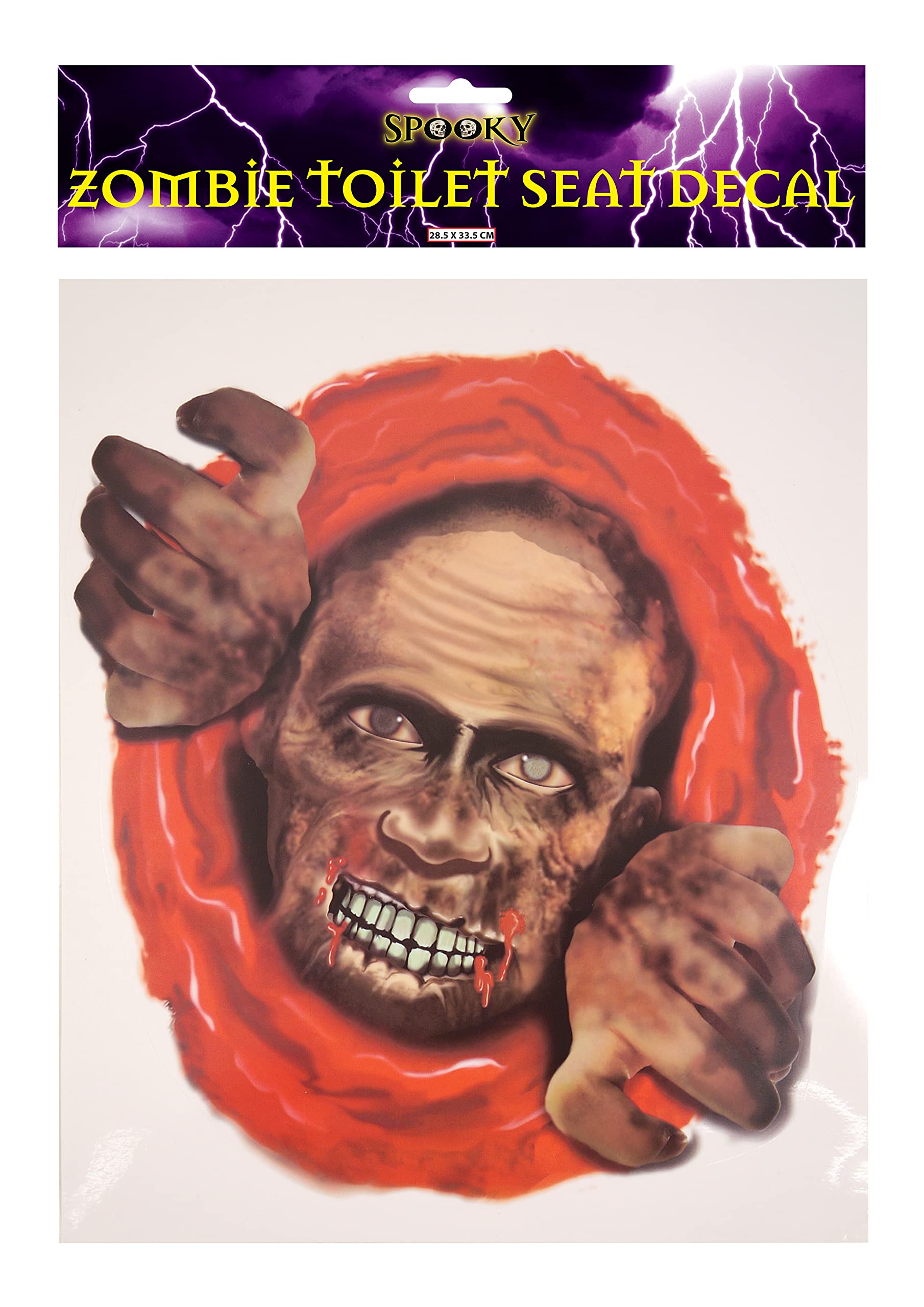 HENBRANDTLIMITED Halloween Zombie Toilet Decoration
