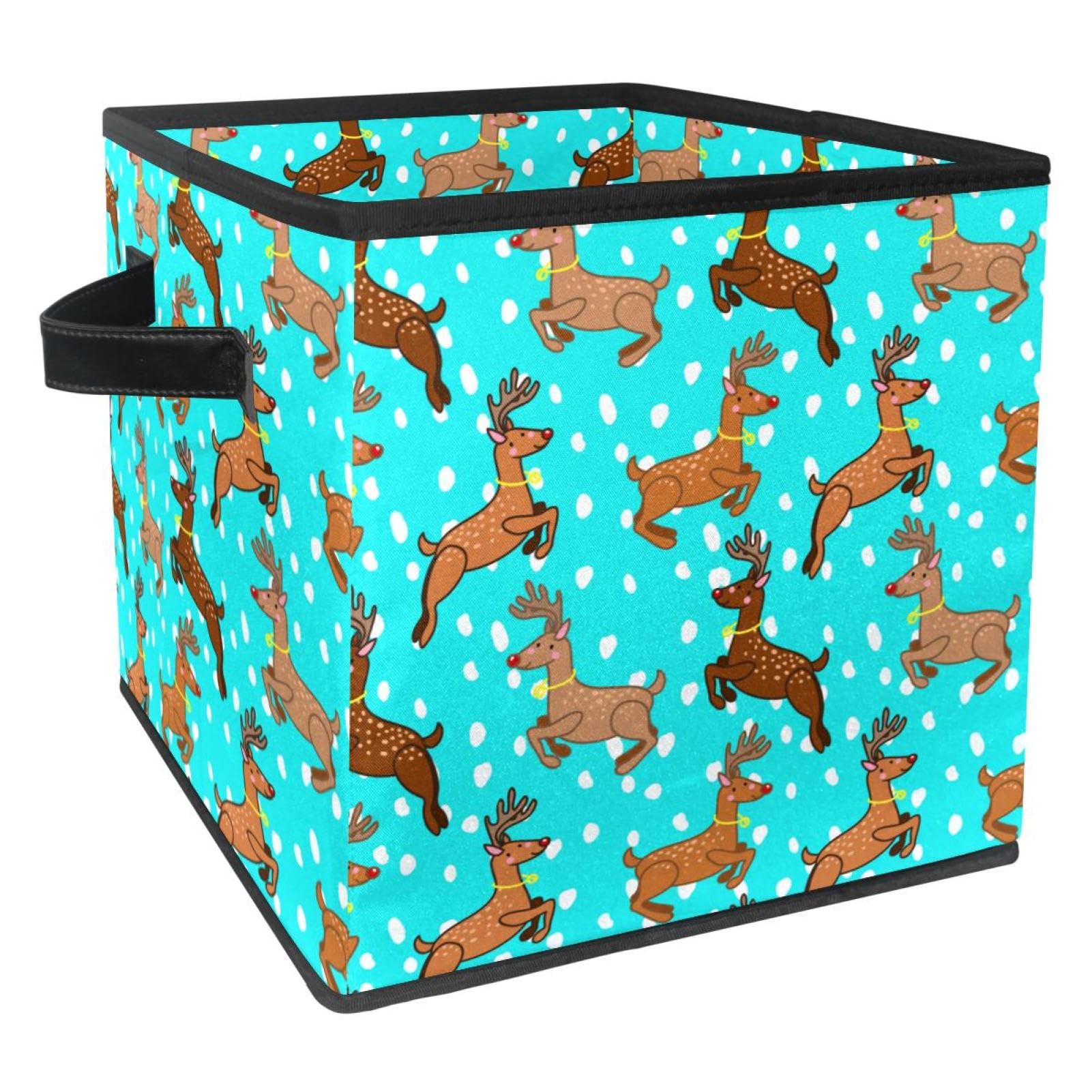 Organisateur de placard en tissu motif cerf pour ranger les jouets de la chambre enfant