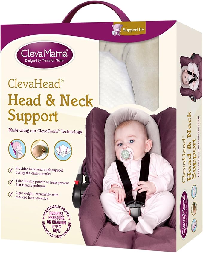 clevamama flat head pillow
