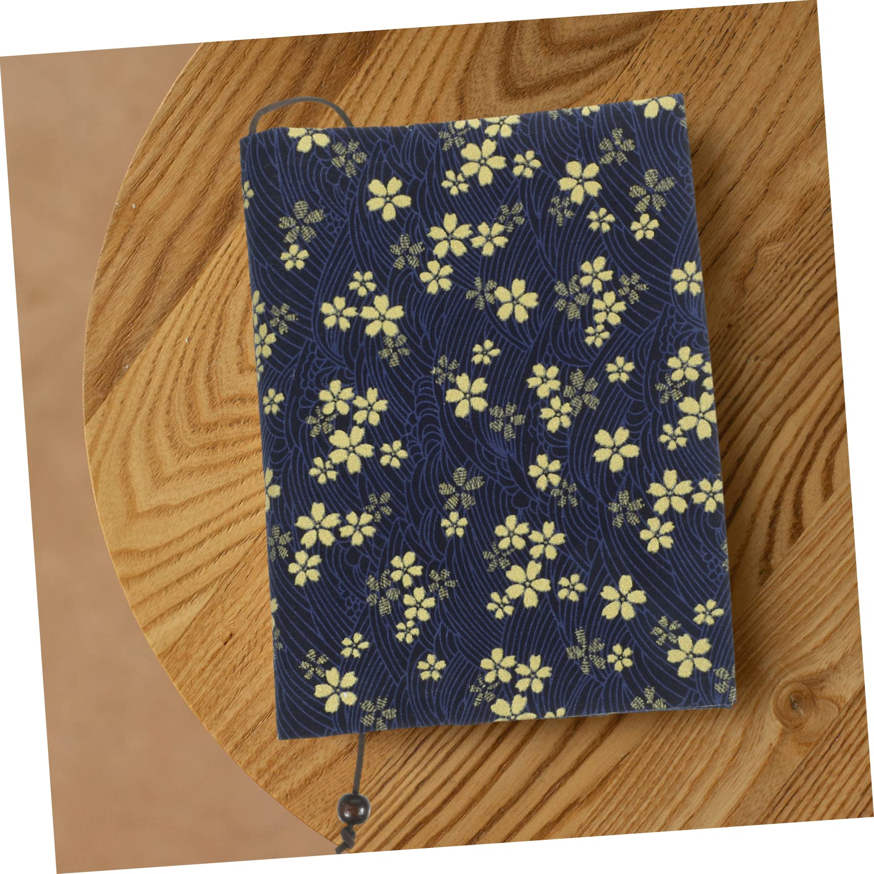 SHINEOFI 5pièces Couverture De Tissu Réutilisable Décorative Et Résistante Aux Rayures Pour Carnet Et Journaux Avec Motifs De Cerisiers Fleurs