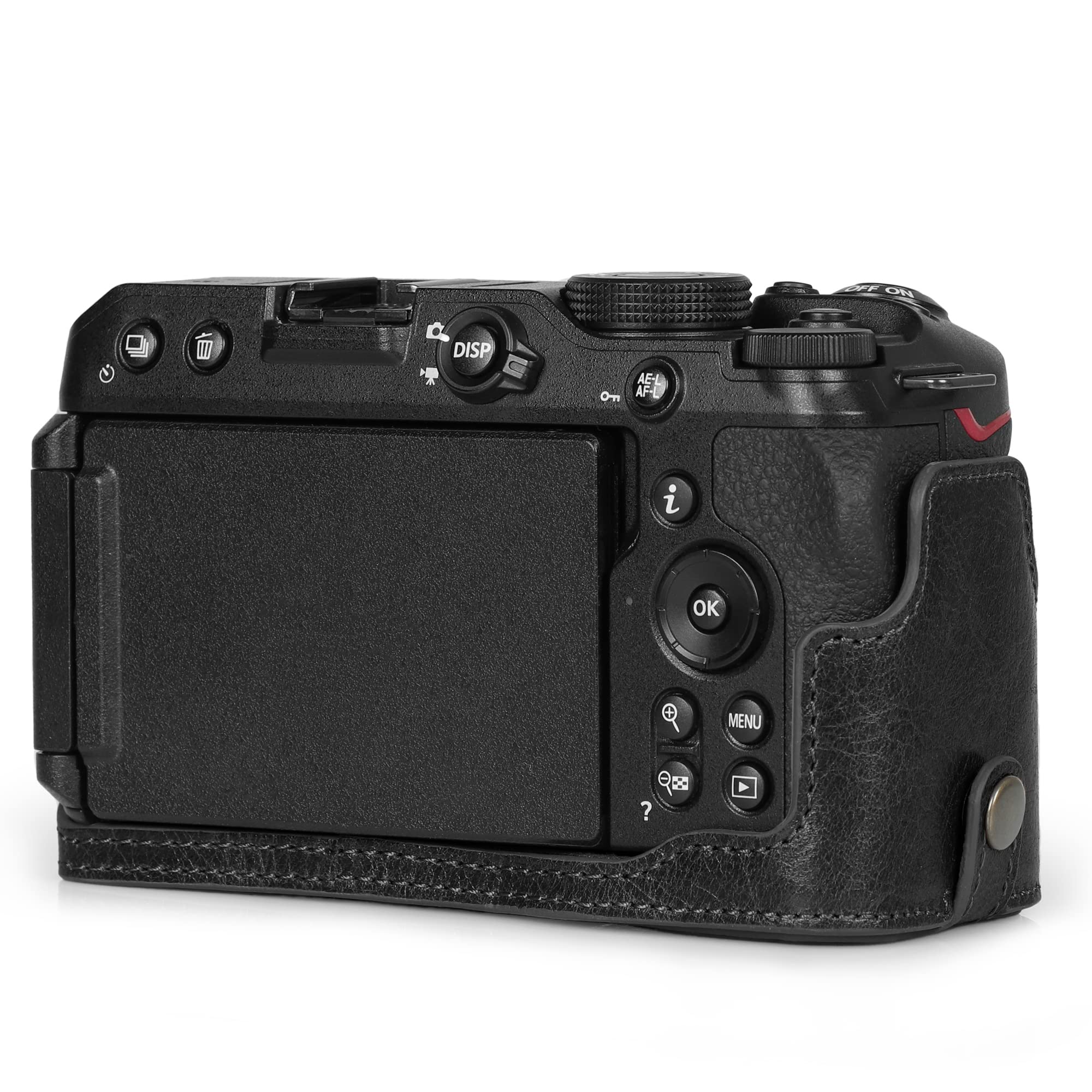MegaGear Ever Ready etui na aparat z prawdziwej skóry, kompatybilne z Nikon Z30