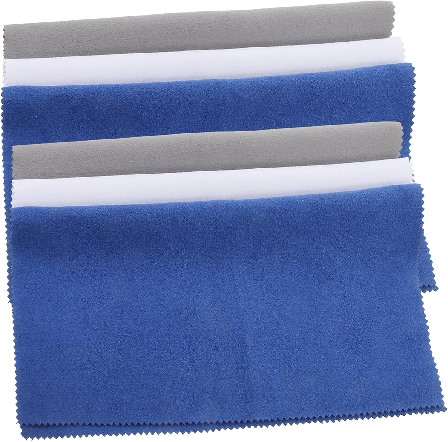 6pcs Microfiber Instrument Cleaning Cloths for Guitar and Violin