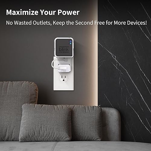 Miniatura 4 de Unidad flash USB de 256 GB y soporte de pared para Blink Sync Module 2 con cable corto  Orde, ahorra espacio y mejora la seguridad sin esfuerzo