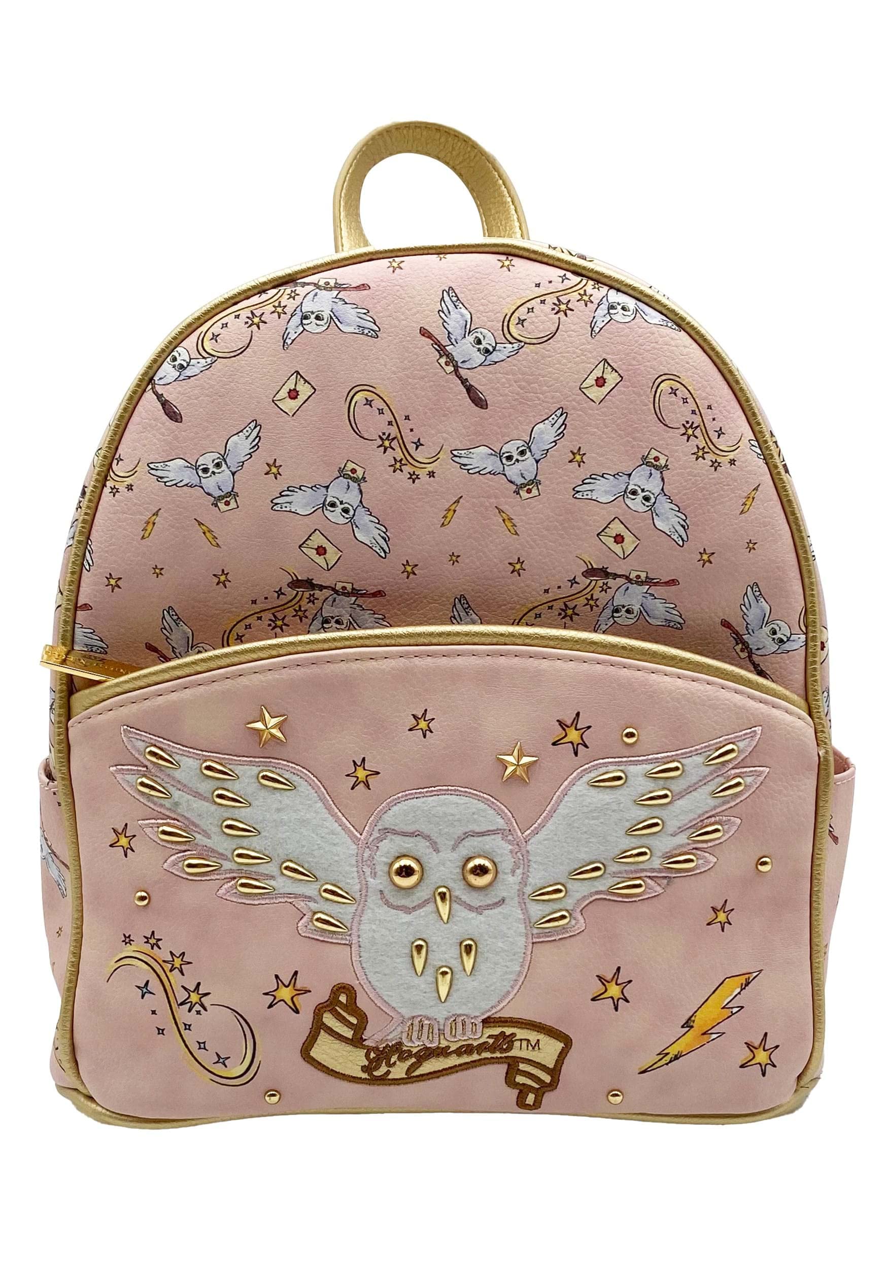 Danielle NicoleX Harry Potter Magical Hedwig Mini Backpack - Fashion Cosplay Disneybound Cute Bags, Multicolor (DMDB0246)