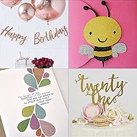 Vista 6 de Simetufy Cartulina con purpurina, 40 hojas en 20 colores, cartulina premium para Cricut, manualidades y proyectos de bricolaje, papel brillante