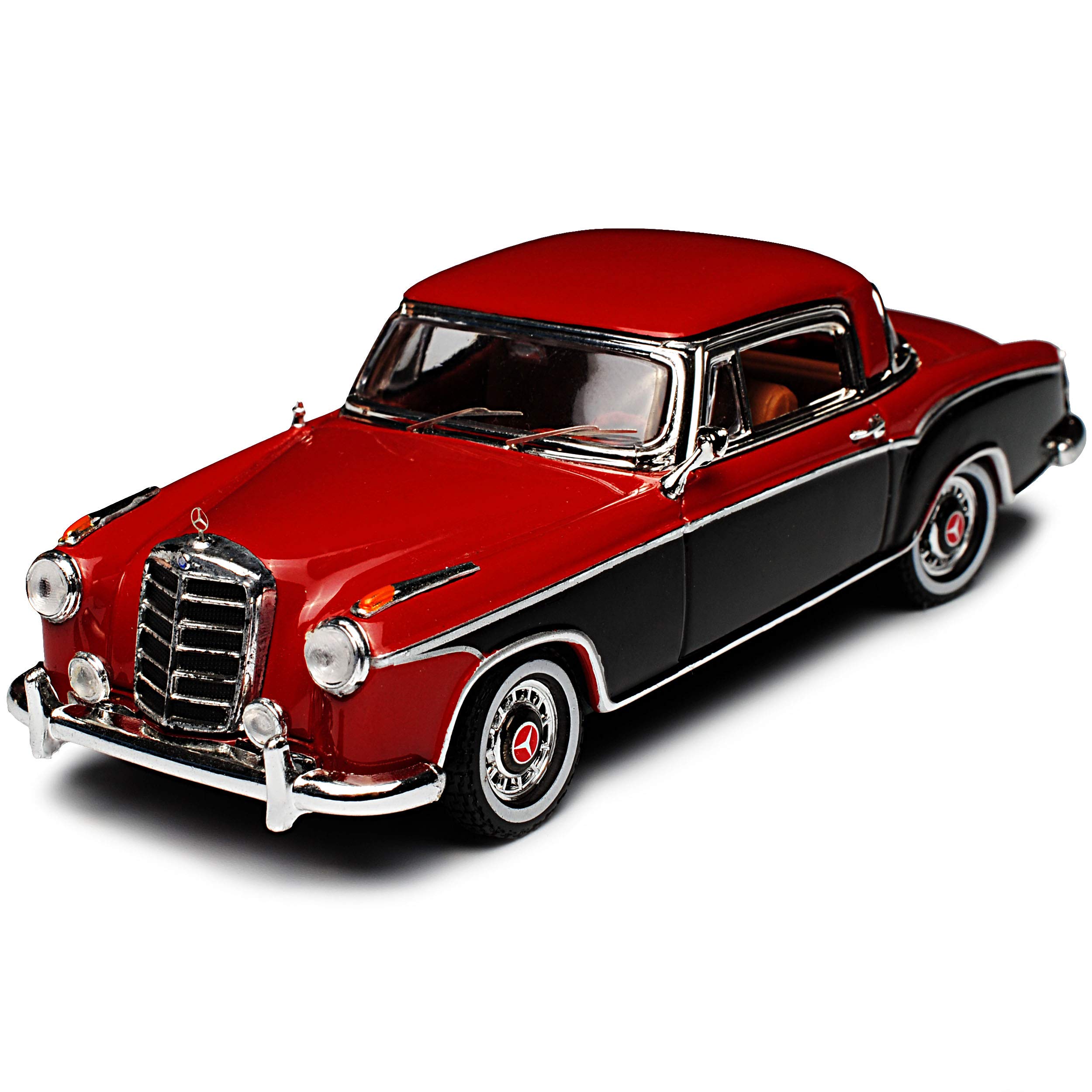 Vitesse Mercedes-Benz 220SE Coupe Red Black Small Pontoon W128