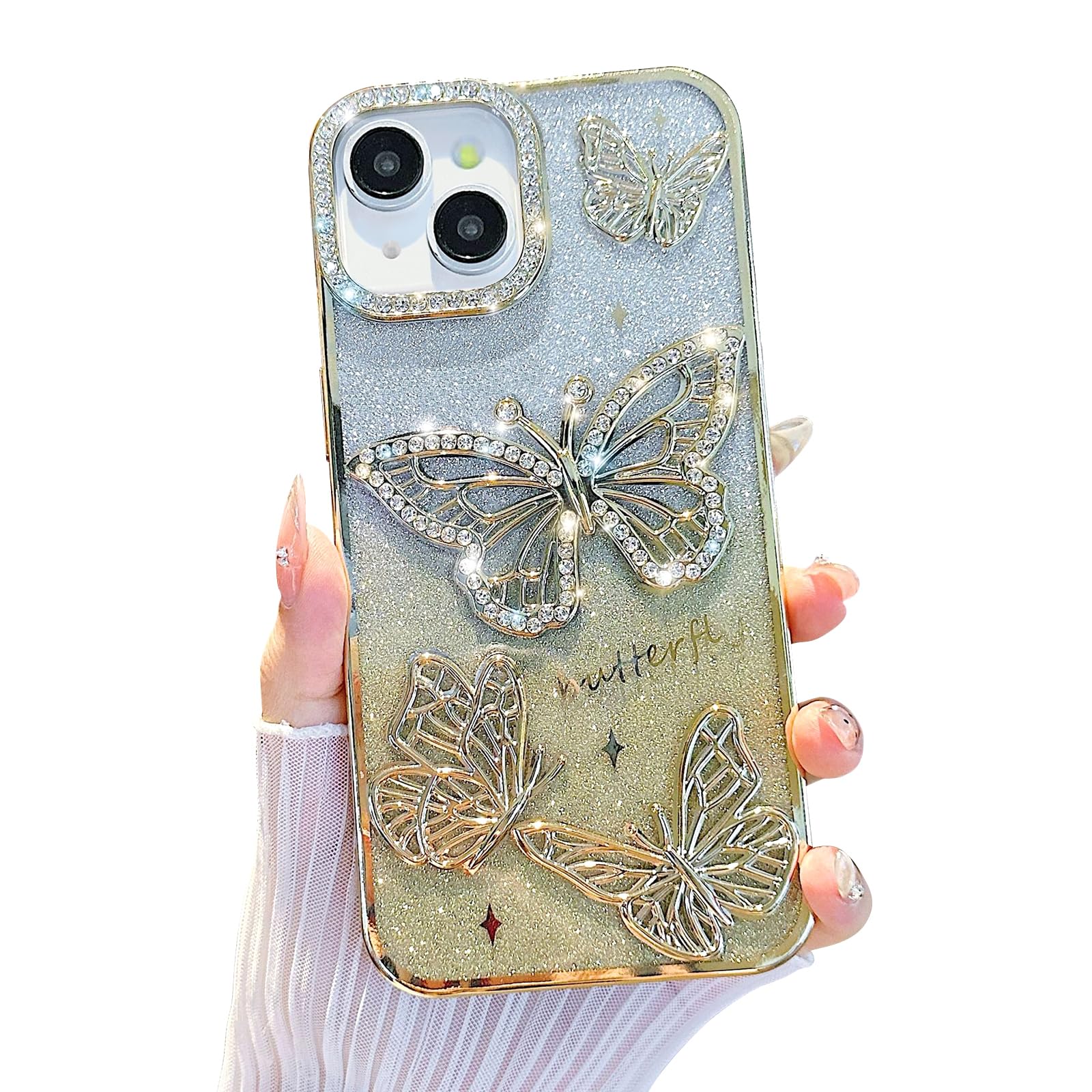 Coque iPhone 15 Plus antichoc évite les rayures objectif photo strass - 7