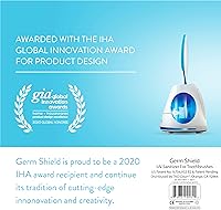 Vista 8 de TAO Clean Germ Shield - Desinfectante para cepillos de dientes UV, estación de limpieza universal que se adapta a todos los cepillos de dientes
