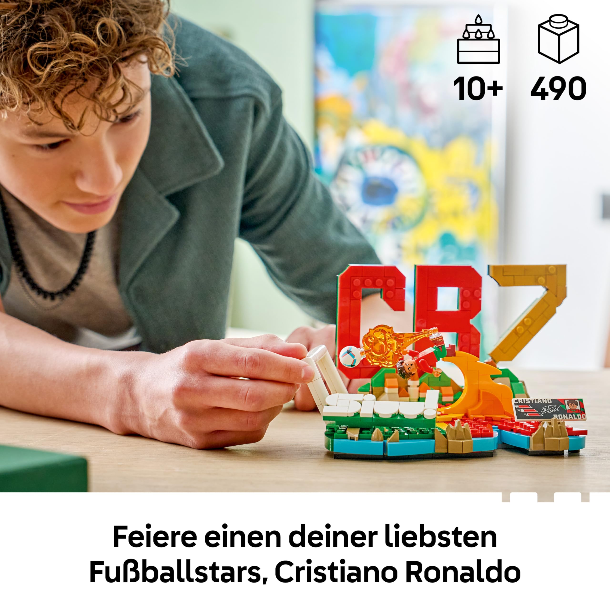 LEGO Editions Cristiano Ronaldo – Fußball-Highlights 43012 – Ansicht 2