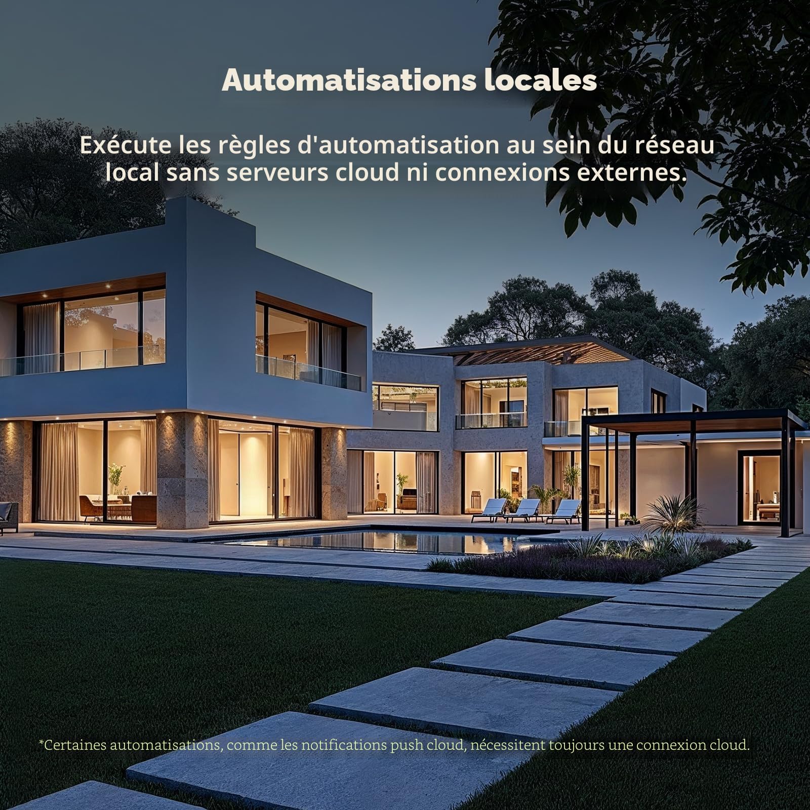 Aqara Hub Intelligent M100, Contrôleur Matter, Routeur de Bordure Thread, Aqara Hub Zigbee/Thread, Wi-FI 6, Compatible avec Alexa, HomeKit, Google Home, IFTTT, Home Assistant