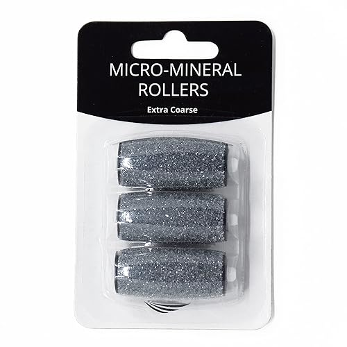 Own Harmony 3 rodillos de repuesto extra gruesos, mejor ajuste para removedor eléctrico de callos CR900 para hombres, herramientas de archivo de