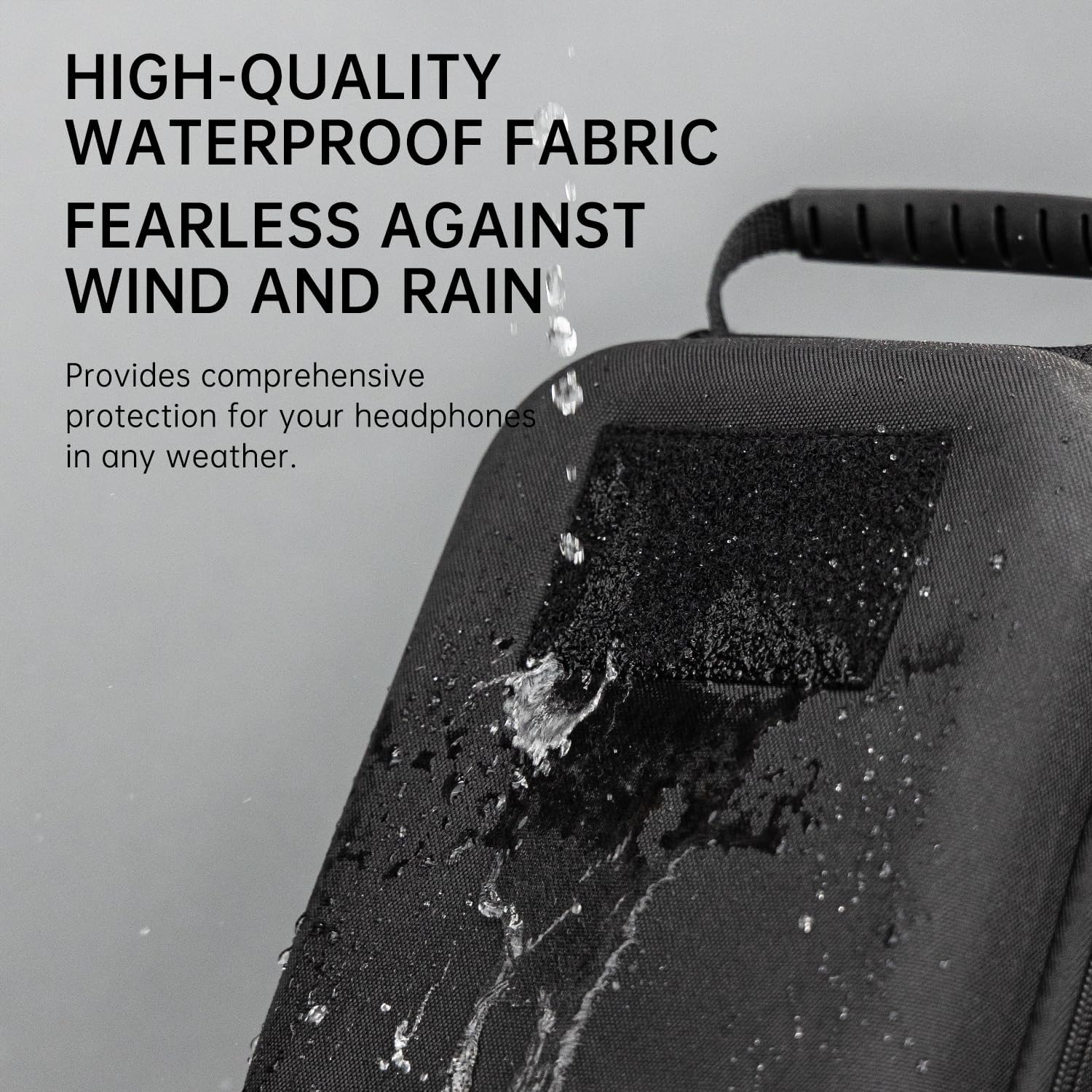 EARMOR Storage Case for Shooting Ear Protection Earmuff Glasses & Accessories, Weather-Resistant Durable Dustproof Hard EVA Carrying Storage Bag for Hunting Electronic Shooting Ear muff - Image 4