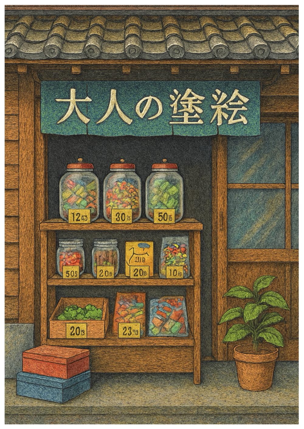 大人の塗り絵: ～昭和レトロ～