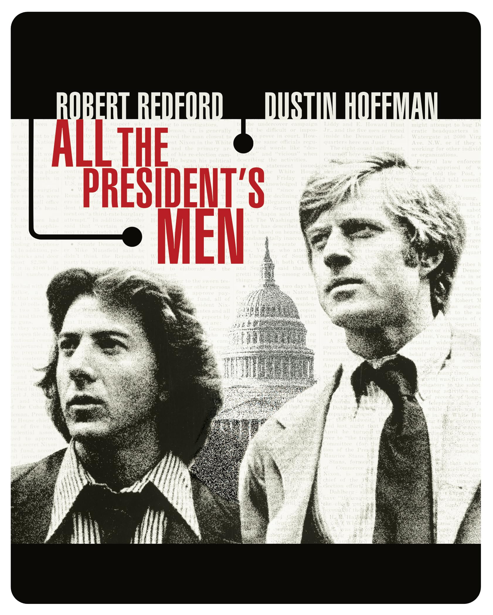 All the President's Men Limited Edition 4K UHD Steelbook (4K UHD Blu-ray)