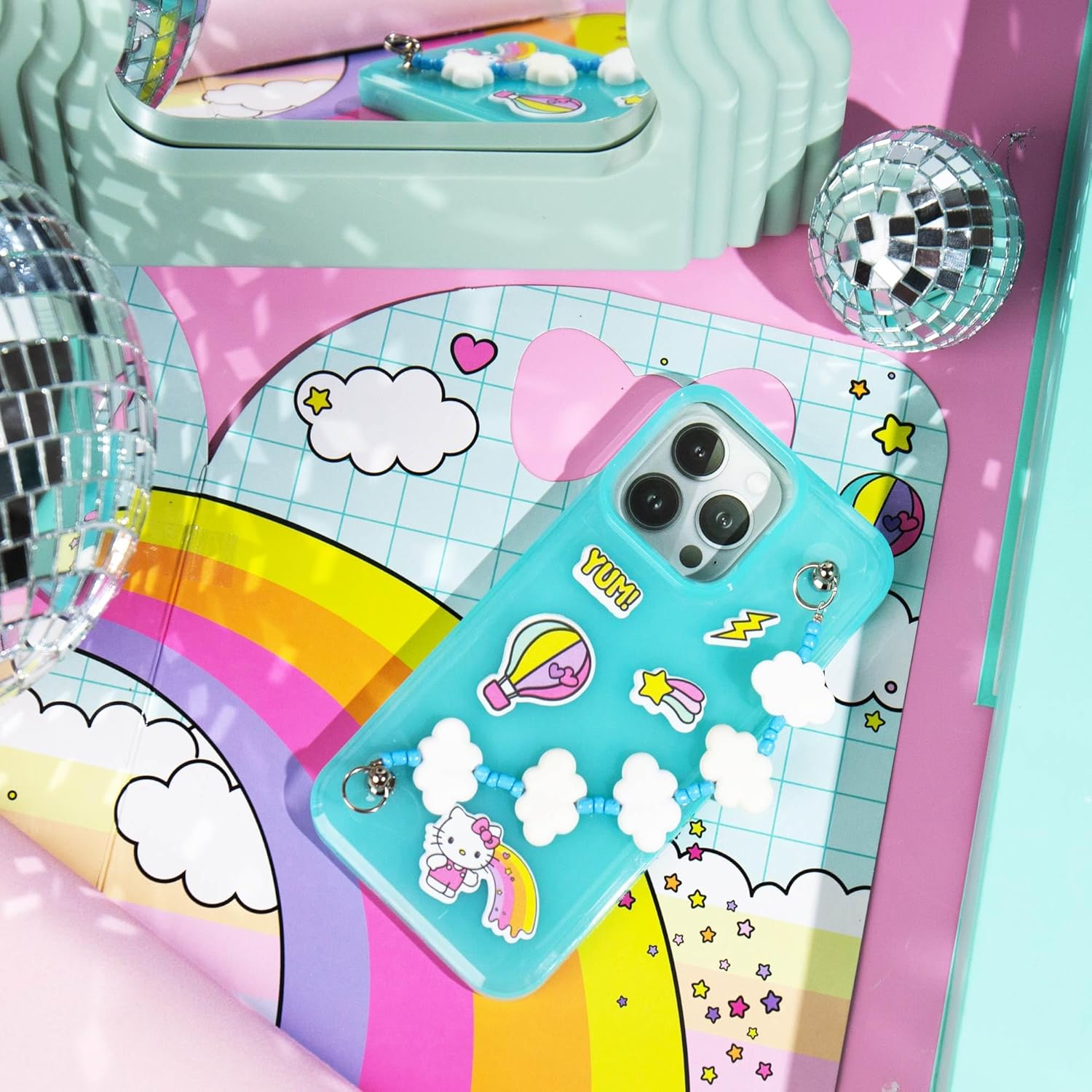 Hello Kitty Puffy Sticker Playset, Over 50 Reusable Stickers & Activity Book