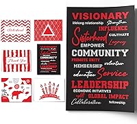 Vista 9 de Tarjetas de notas rosas y verdes Inspiradas en la hermandad Tarjeta de agradecimiento, cumpleaños y hermandad