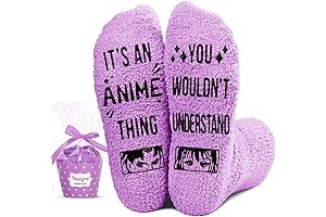 Anime Lovers Gift: Cute Socks with Anime Patterns