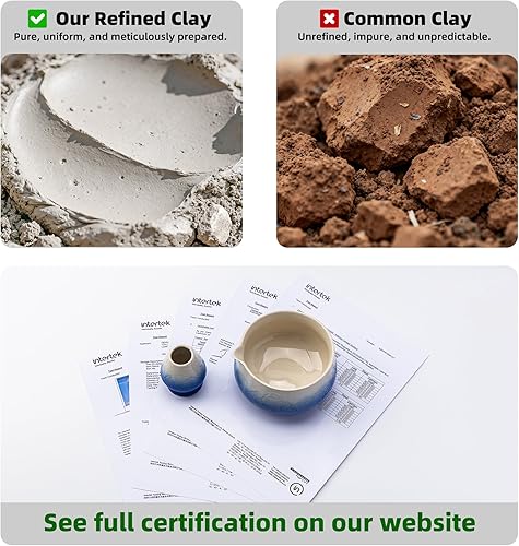 Miniatura 6 de TEANAGOO Juego de 7 batidores de matcha, juego de matcha azul, kit de polvo de matcha de ceremonia, juego de té matcha para hacer café con leche