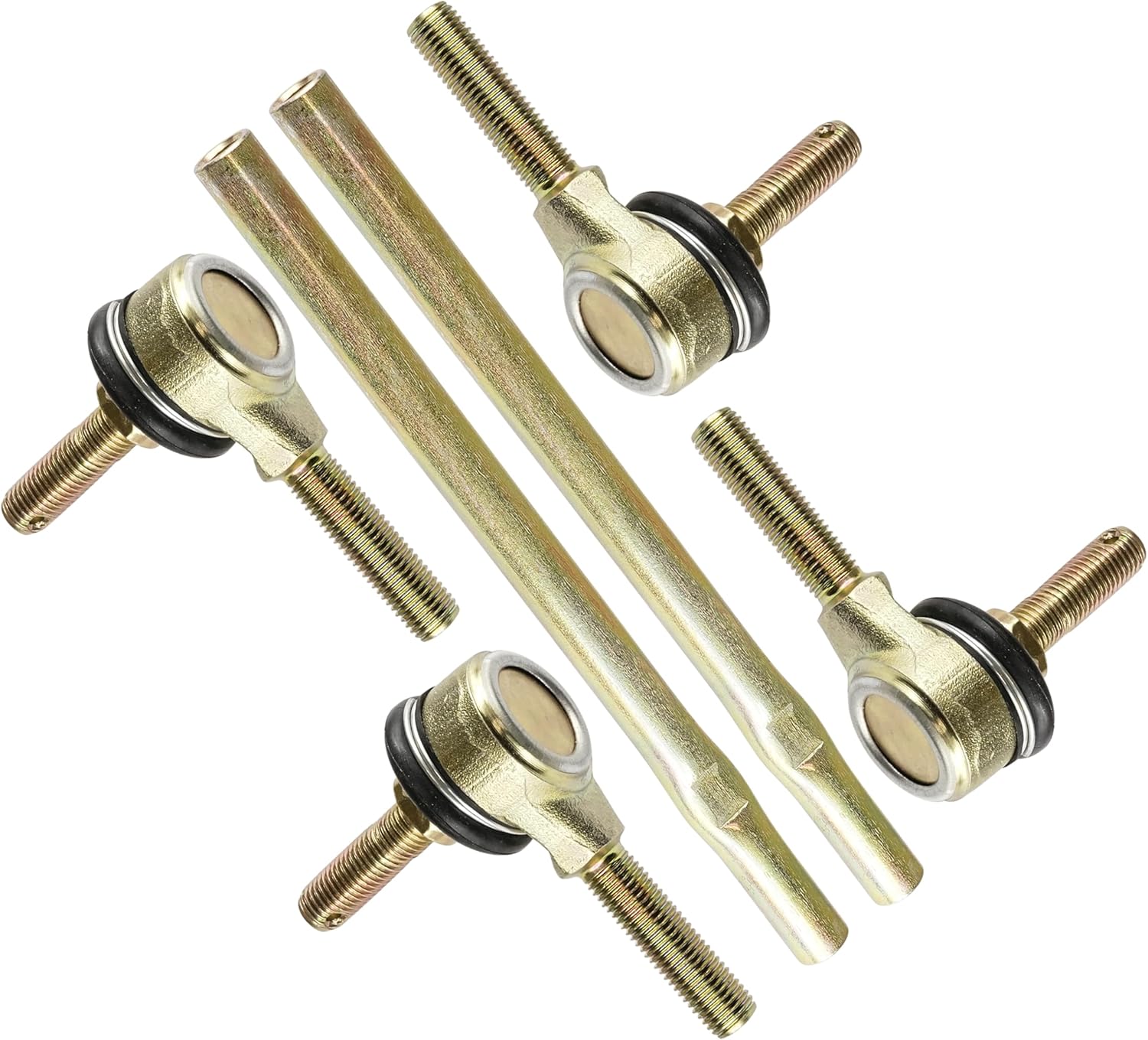 Caltric 2 Tie Rod Set Compatible with Kawasaki Brute Force 650 4X4 Kvf650 Kvf-650 2005-2013