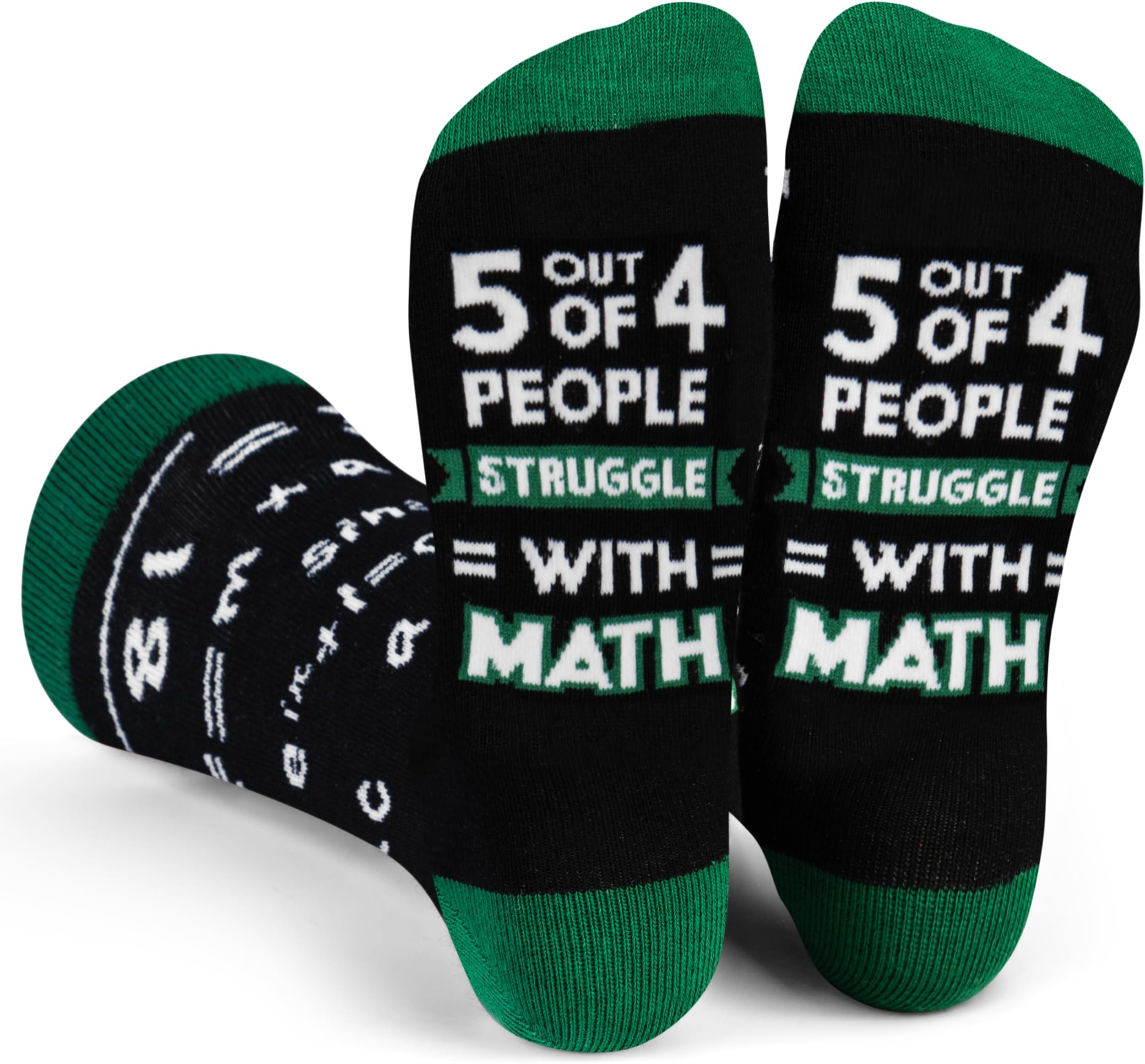 Lavley unisex-adult Lavley Nerd Socks Crew Socks
