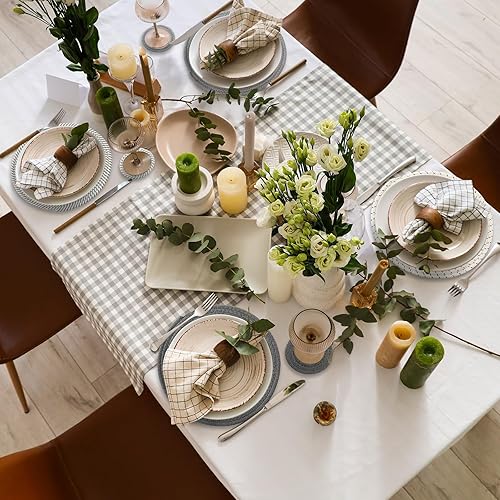 Miniatura 6 de Juego de 8 manteles individuales redondos bohemios tejidos de 468, salvamanteles para platos, almohadillas calientes resistentes al calor, manteles