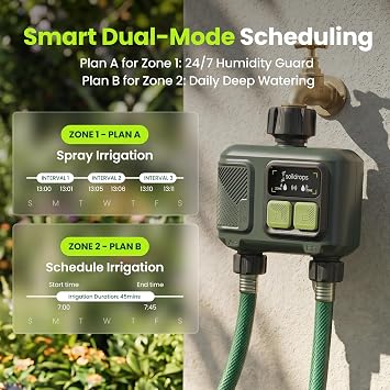 WiFi Water Timer Smart Irrigation Controller with Gateway