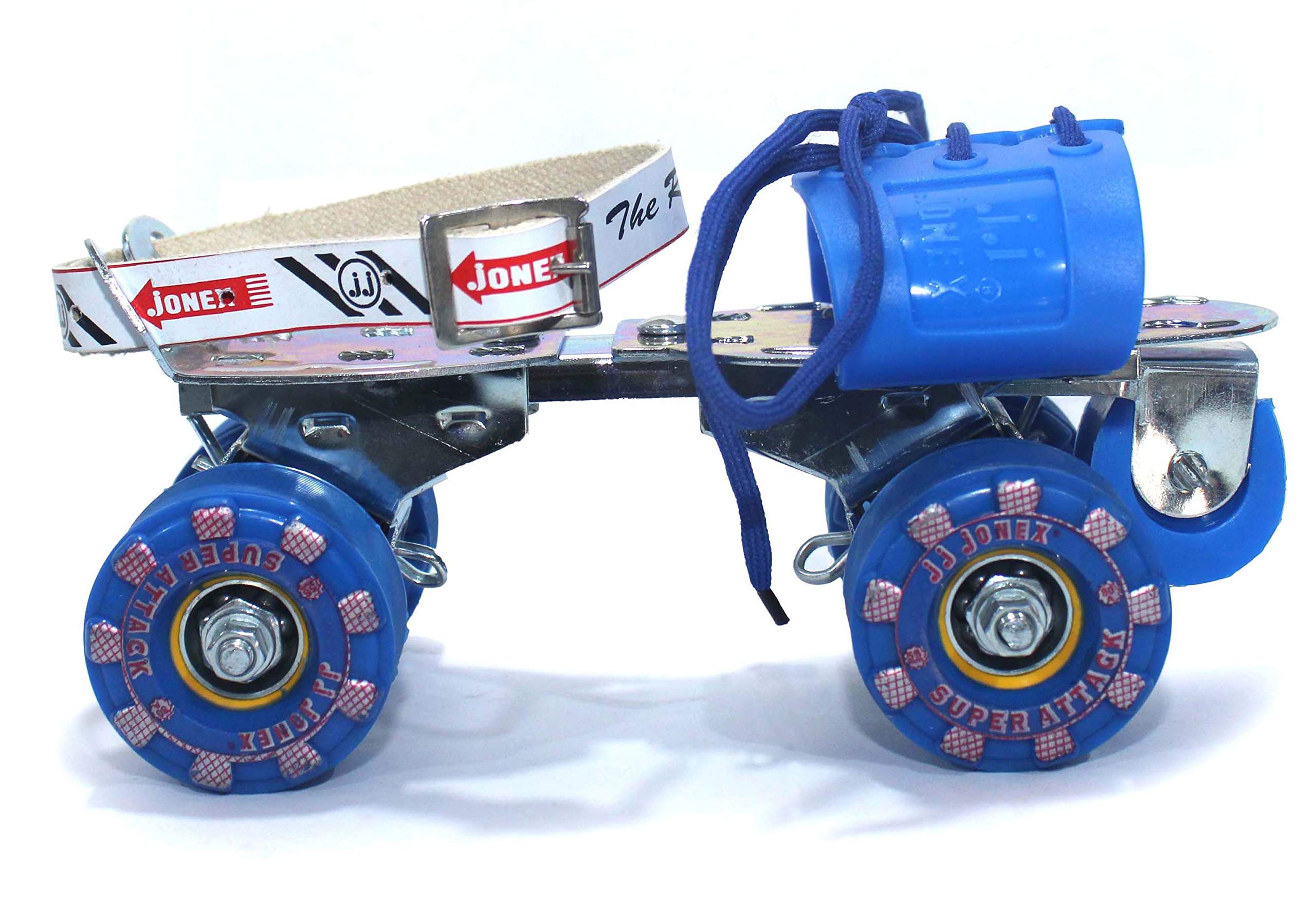 JJ Jonex Junior Roller Skate Attack Steel Adjustable (Size 2-10UK)-image-0