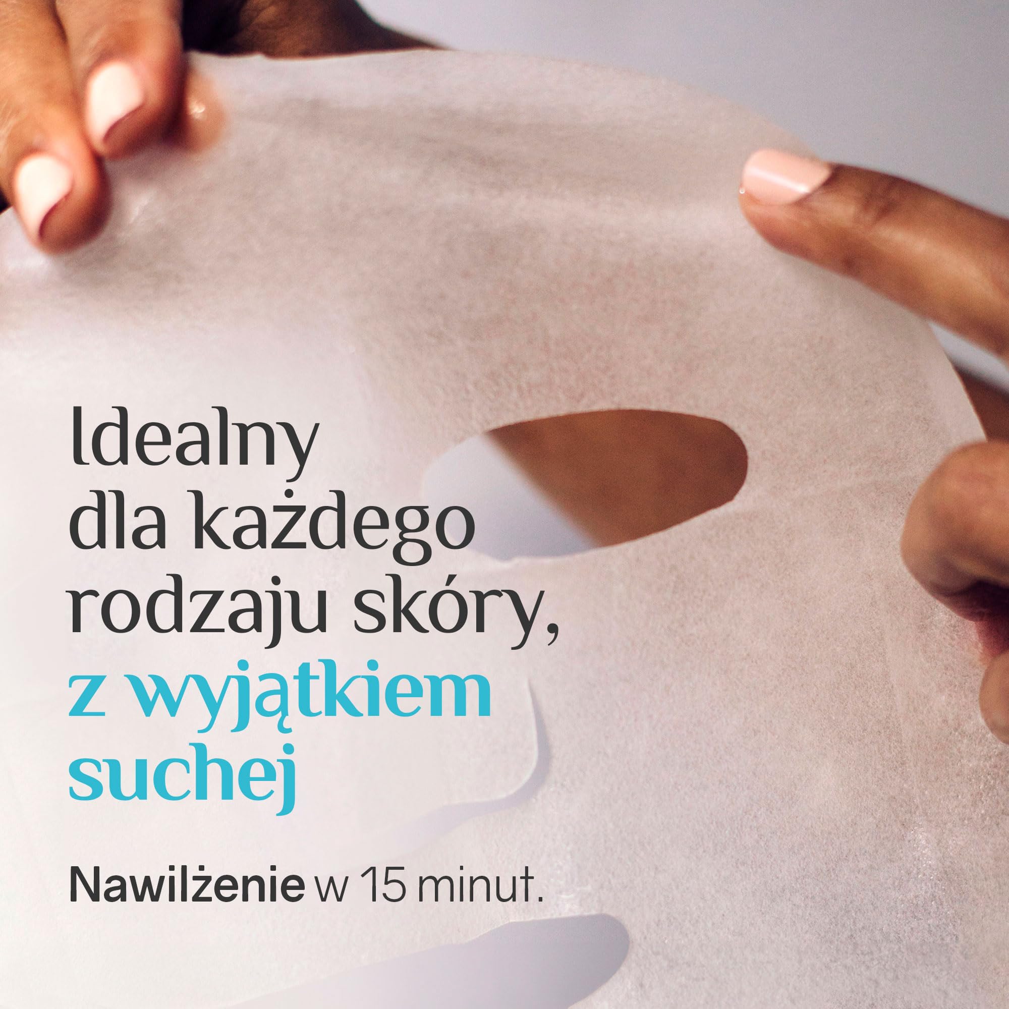 Ardaraz - Nawilżająco-odmładzająca maseczka do twarzy, nasączona skoncentrowanym serum kwasu hialuronowego w 3 gramaturach cząsteczkowych, opakowanie 5 maseczek do twarzy.
