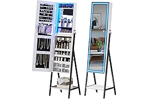 HNEBC Jewelry Storage Mirror